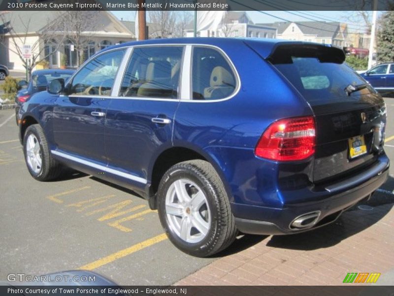 Marine Blue Metallic / Havanna/Sand Beige 2010 Porsche Cayenne Tiptronic
