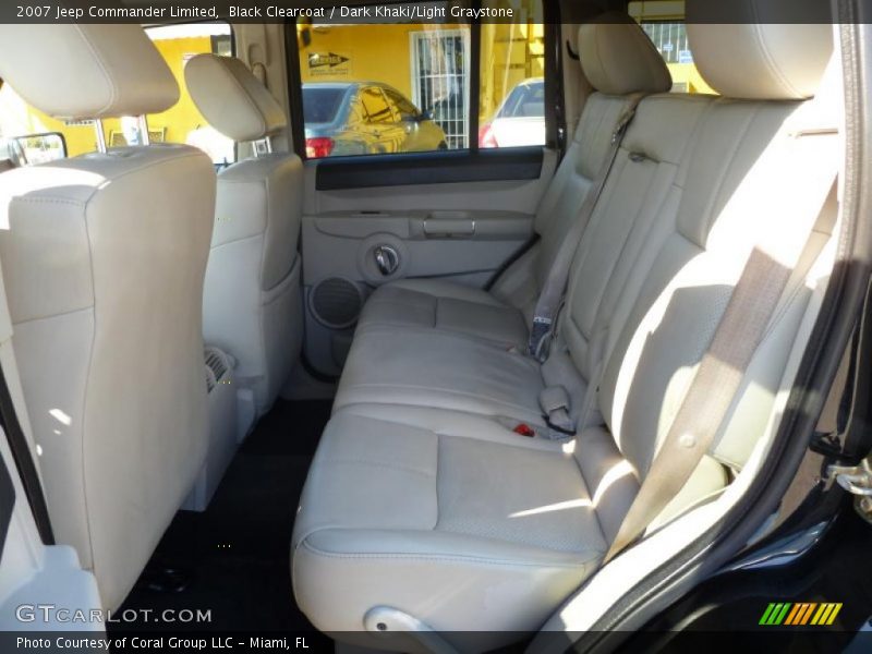  2007 Commander Limited Dark Khaki/Light Graystone Interior