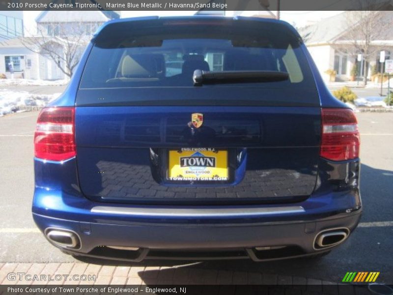 Marine Blue Metallic / Havanna/Sand Beige 2010 Porsche Cayenne Tiptronic