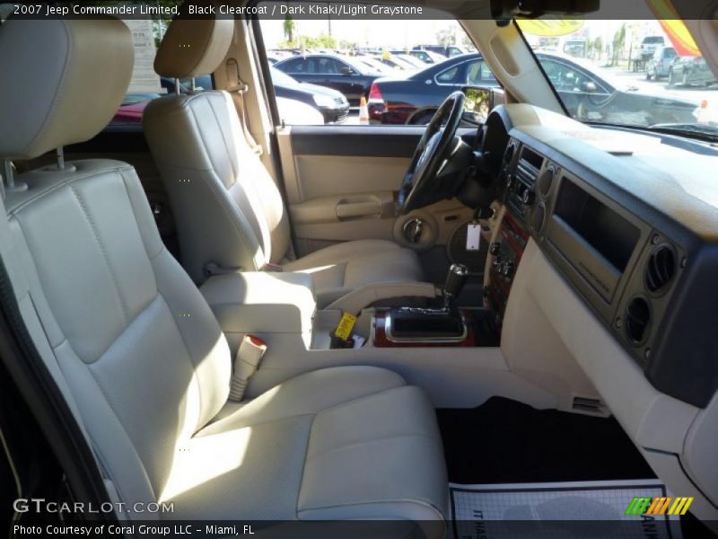  2007 Commander Limited Dark Khaki/Light Graystone Interior