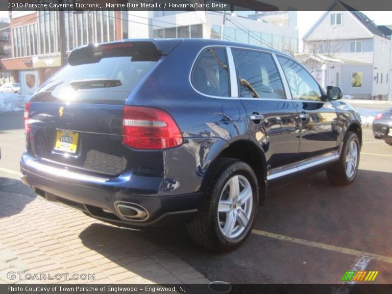 Marine Blue Metallic / Havanna/Sand Beige 2010 Porsche Cayenne Tiptronic