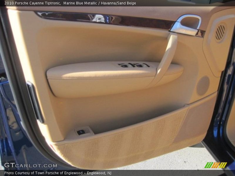 Marine Blue Metallic / Havanna/Sand Beige 2010 Porsche Cayenne Tiptronic