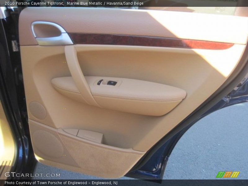 Marine Blue Metallic / Havanna/Sand Beige 2010 Porsche Cayenne Tiptronic