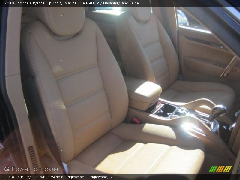 Marine Blue Metallic / Havanna/Sand Beige 2010 Porsche Cayenne Tiptronic