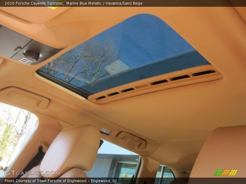 Marine Blue Metallic / Havanna/Sand Beige 2010 Porsche Cayenne Tiptronic