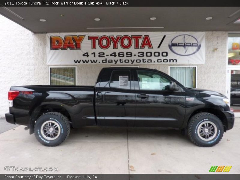 Black / Black 2011 Toyota Tundra TRD Rock Warrior Double Cab 4x4