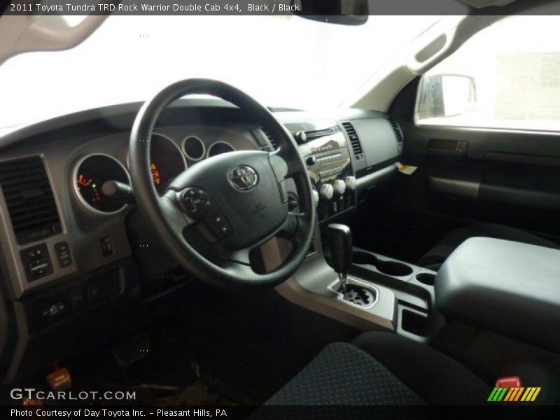 Black / Black 2011 Toyota Tundra TRD Rock Warrior Double Cab 4x4