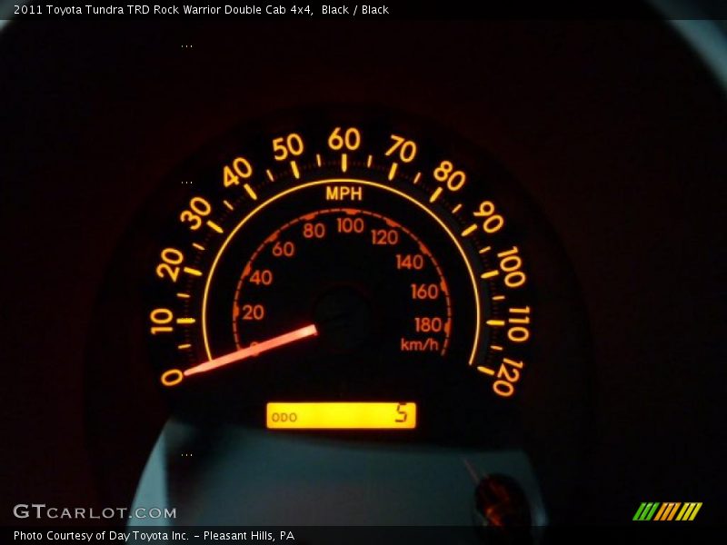 Black / Black 2011 Toyota Tundra TRD Rock Warrior Double Cab 4x4