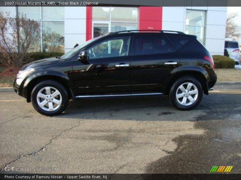 Super Black / Charcoal 2007 Nissan Murano SL AWD