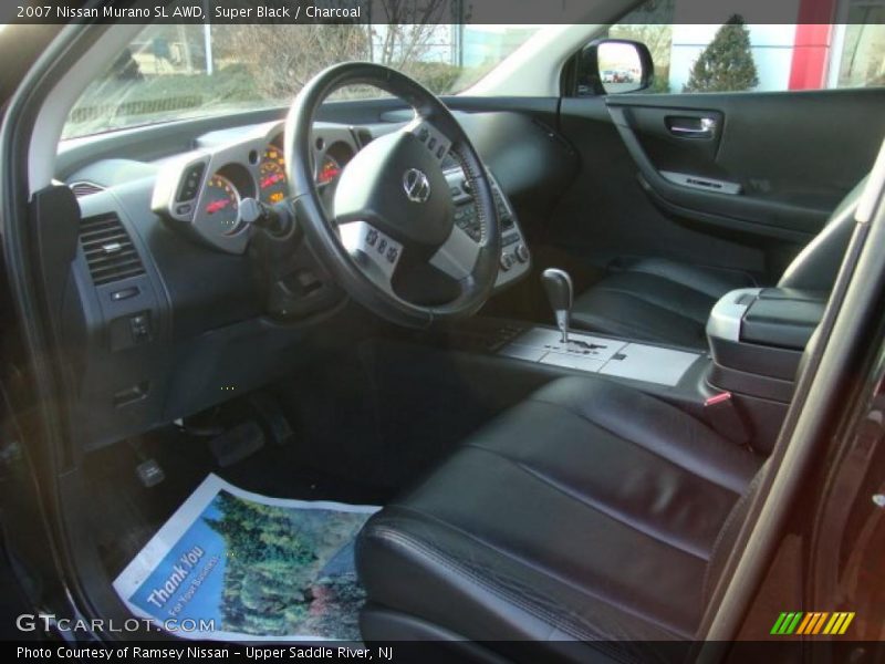 Super Black / Charcoal 2007 Nissan Murano SL AWD