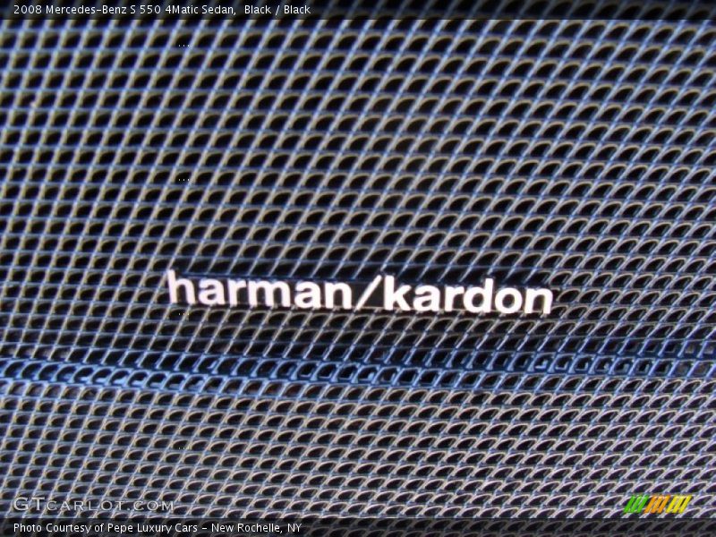 Black / Black 2008 Mercedes-Benz S 550 4Matic Sedan