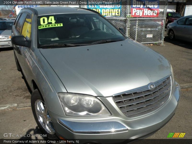 Satin Jade Green Pearl / Deep Jade/Light Taupe 2004 Chrysler Pacifica AWD