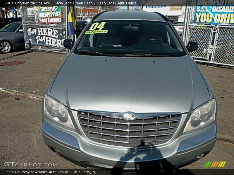 Satin Jade Green Pearl / Deep Jade/Light Taupe 2004 Chrysler Pacifica AWD