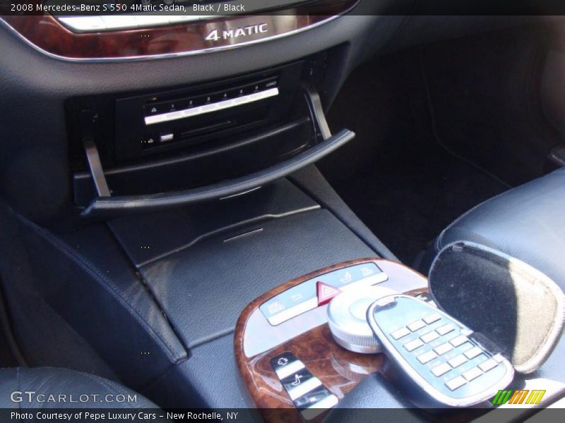 Black / Black 2008 Mercedes-Benz S 550 4Matic Sedan