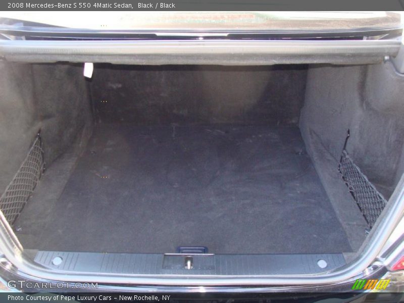 Black / Black 2008 Mercedes-Benz S 550 4Matic Sedan