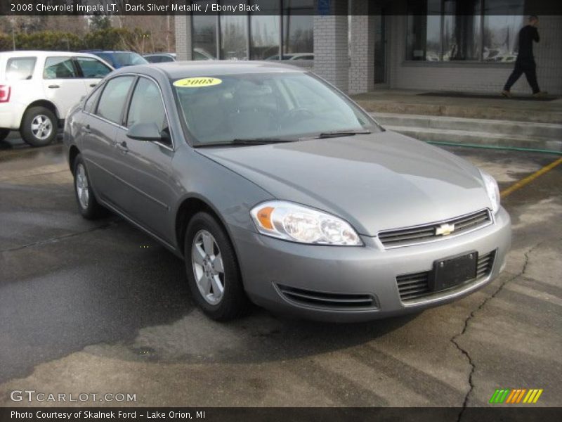 Dark Silver Metallic / Ebony Black 2008 Chevrolet Impala LT