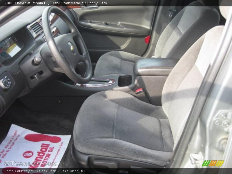 Dark Silver Metallic / Ebony Black 2008 Chevrolet Impala LT