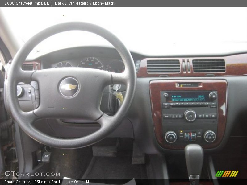 Dark Silver Metallic / Ebony Black 2008 Chevrolet Impala LT