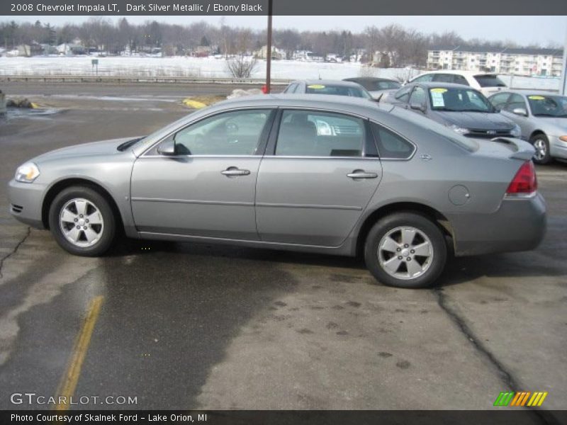 Dark Silver Metallic / Ebony Black 2008 Chevrolet Impala LT