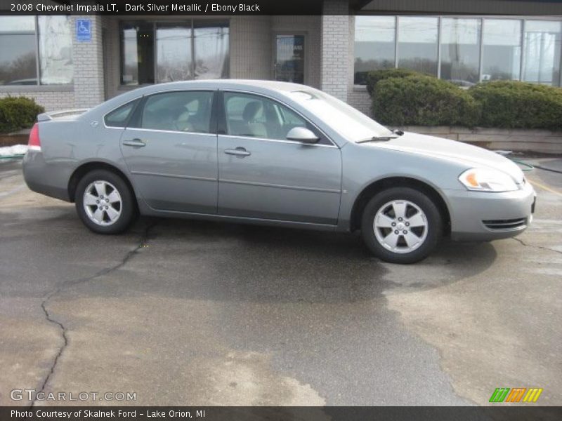 Dark Silver Metallic / Ebony Black 2008 Chevrolet Impala LT