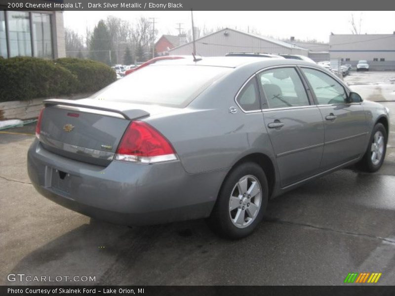 Dark Silver Metallic / Ebony Black 2008 Chevrolet Impala LT