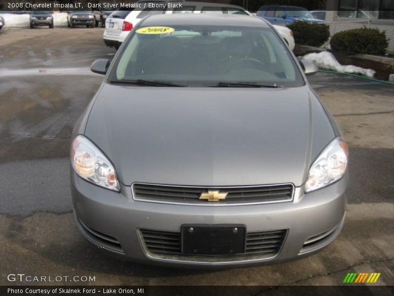 Dark Silver Metallic / Ebony Black 2008 Chevrolet Impala LT