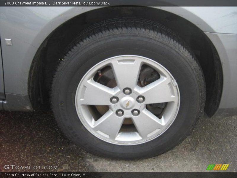 Dark Silver Metallic / Ebony Black 2008 Chevrolet Impala LT