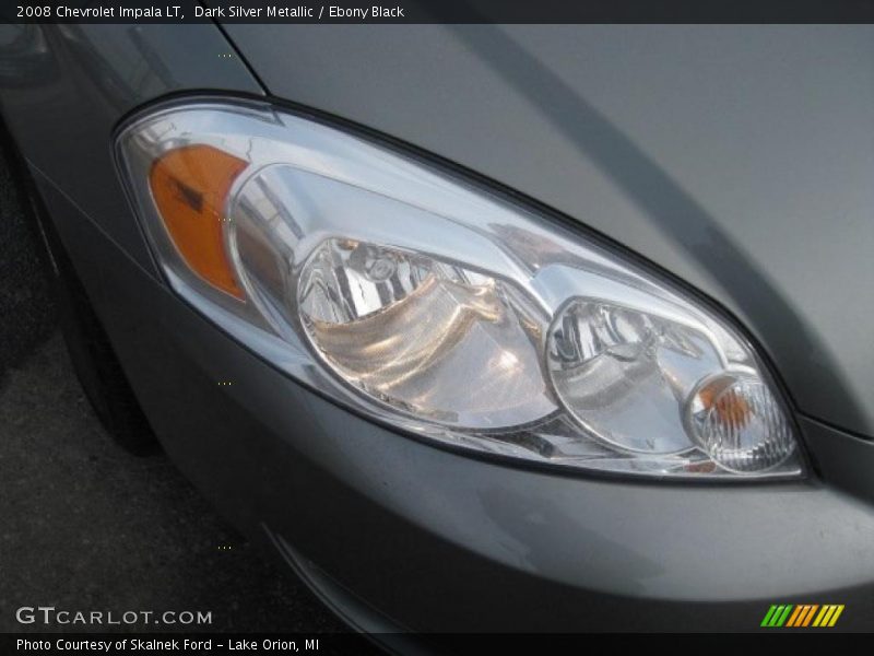 Dark Silver Metallic / Ebony Black 2008 Chevrolet Impala LT
