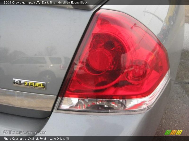 Dark Silver Metallic / Ebony Black 2008 Chevrolet Impala LT