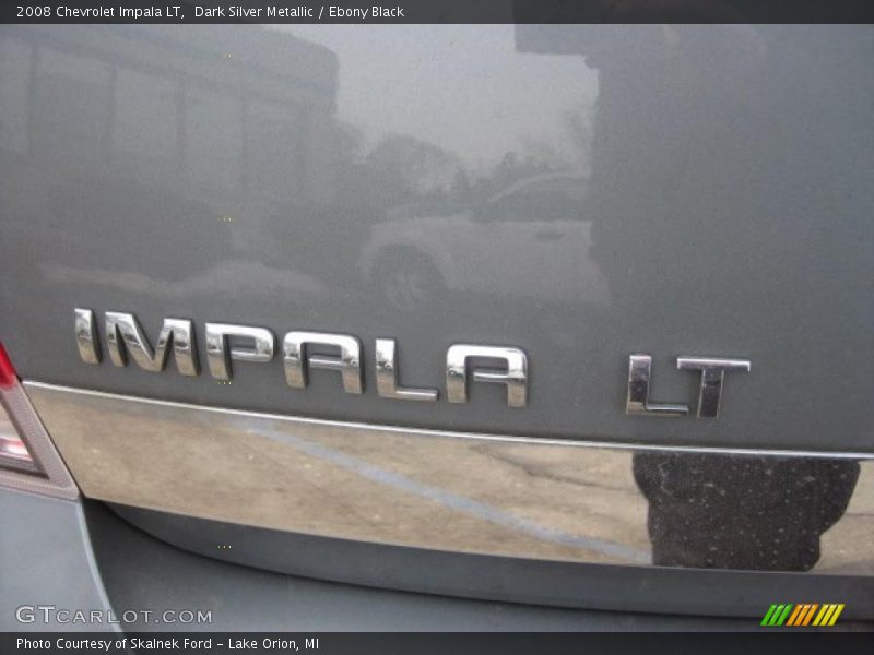 Dark Silver Metallic / Ebony Black 2008 Chevrolet Impala LT