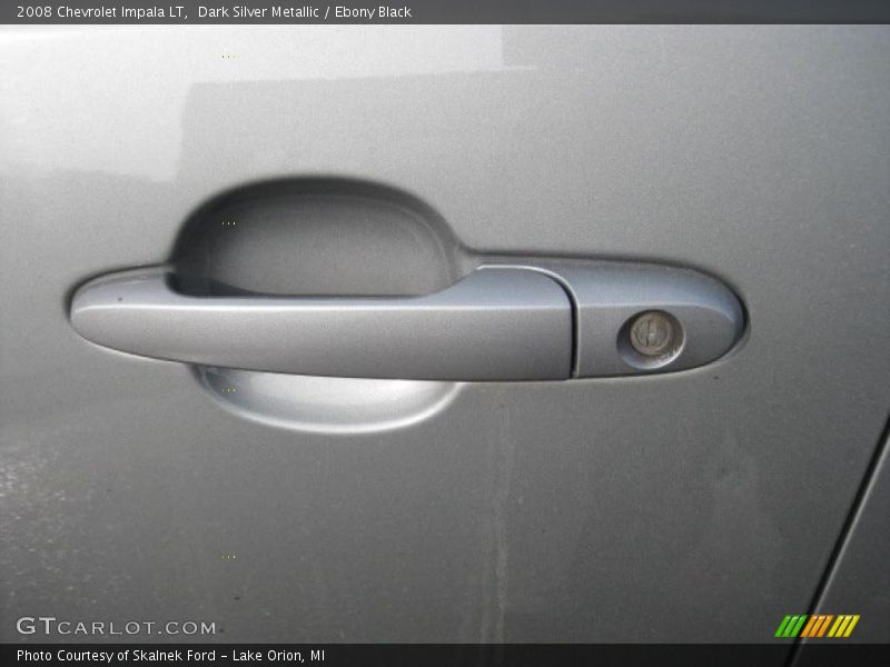 Dark Silver Metallic / Ebony Black 2008 Chevrolet Impala LT