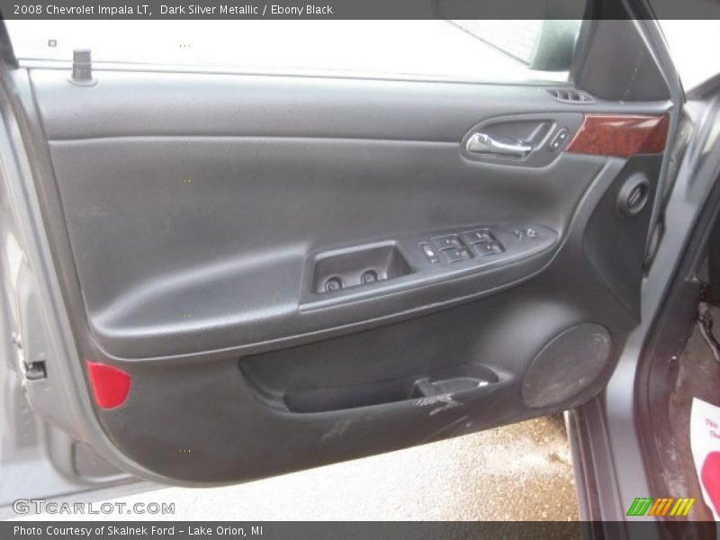 Dark Silver Metallic / Ebony Black 2008 Chevrolet Impala LT