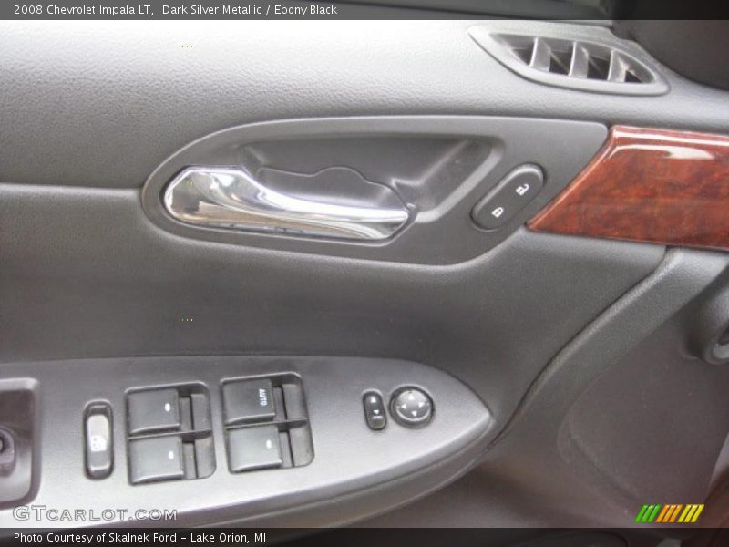 Dark Silver Metallic / Ebony Black 2008 Chevrolet Impala LT