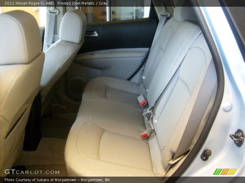 Frosted Steel Metallic / Gray 2011 Nissan Rogue SL AWD