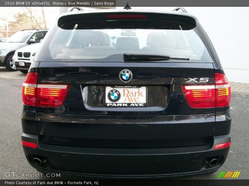 Monaco Blue Metallic / Sand Beige 2010 BMW X5 xDrive30i