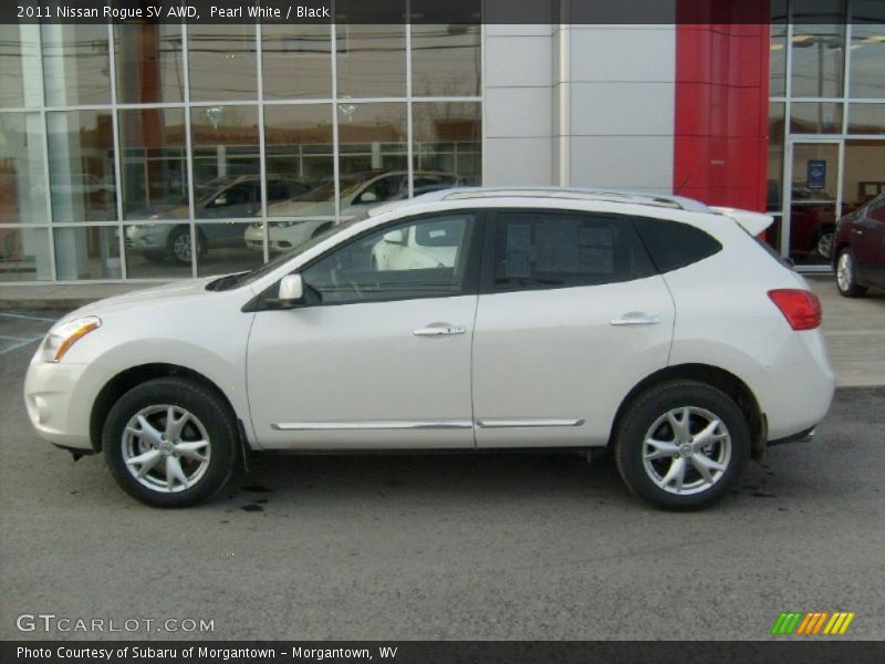  2011 Rogue SV AWD Pearl White