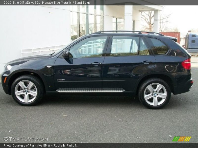 Monaco Blue Metallic / Sand Beige 2010 BMW X5 xDrive30i