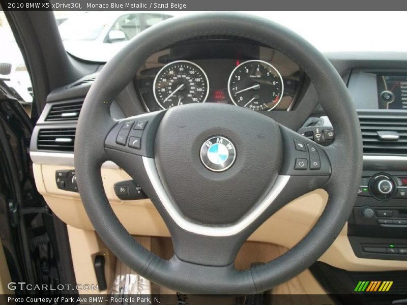 Monaco Blue Metallic / Sand Beige 2010 BMW X5 xDrive30i
