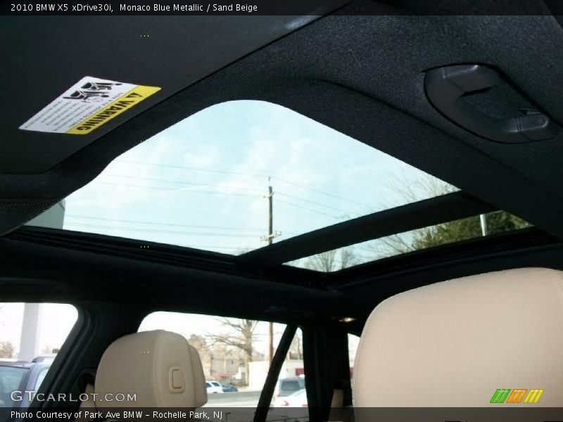 Monaco Blue Metallic / Sand Beige 2010 BMW X5 xDrive30i