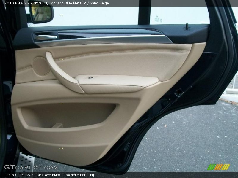 Monaco Blue Metallic / Sand Beige 2010 BMW X5 xDrive30i