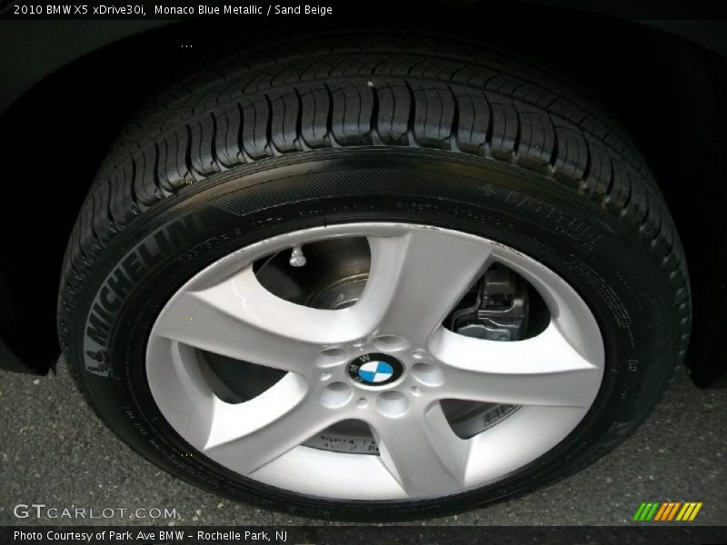 Monaco Blue Metallic / Sand Beige 2010 BMW X5 xDrive30i