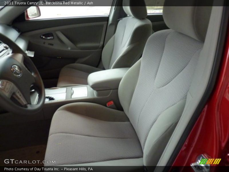 Barcelona Red Metallic / Ash 2011 Toyota Camry LE