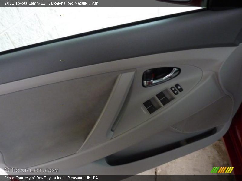 Barcelona Red Metallic / Ash 2011 Toyota Camry LE
