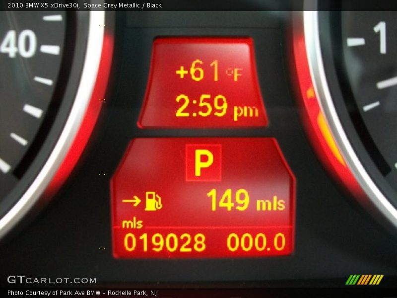 Space Grey Metallic / Black 2010 BMW X5 xDrive30i