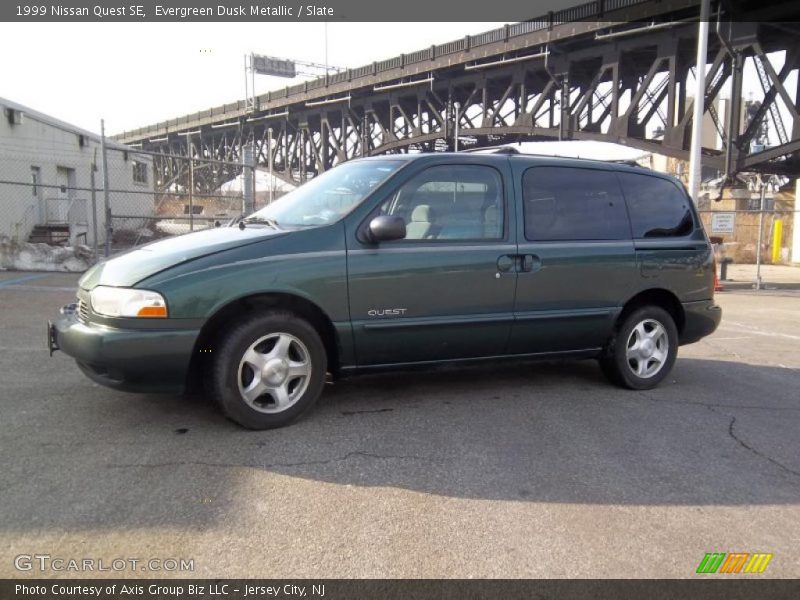 Evergreen Dusk Metallic / Slate 1999 Nissan Quest SE