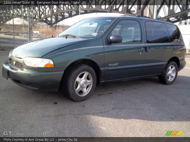 Evergreen Dusk Metallic / Slate 1999 Nissan Quest SE