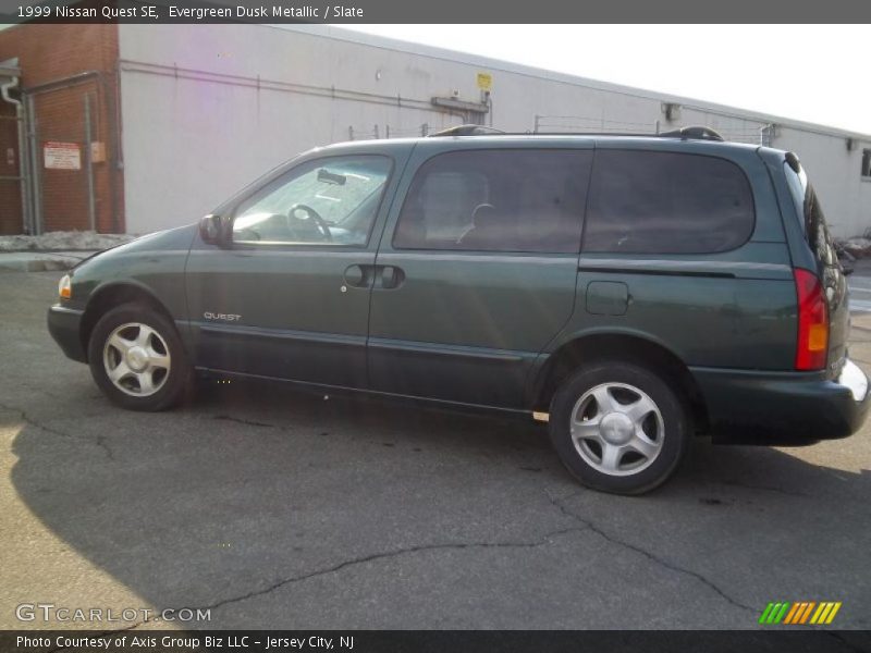 Evergreen Dusk Metallic / Slate 1999 Nissan Quest SE