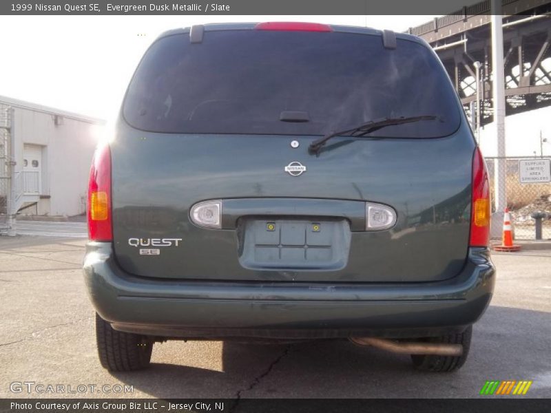 Evergreen Dusk Metallic / Slate 1999 Nissan Quest SE