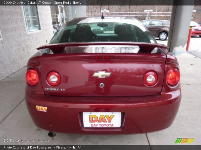 Sport Red / Ebony 2009 Chevrolet Cobalt LT Coupe