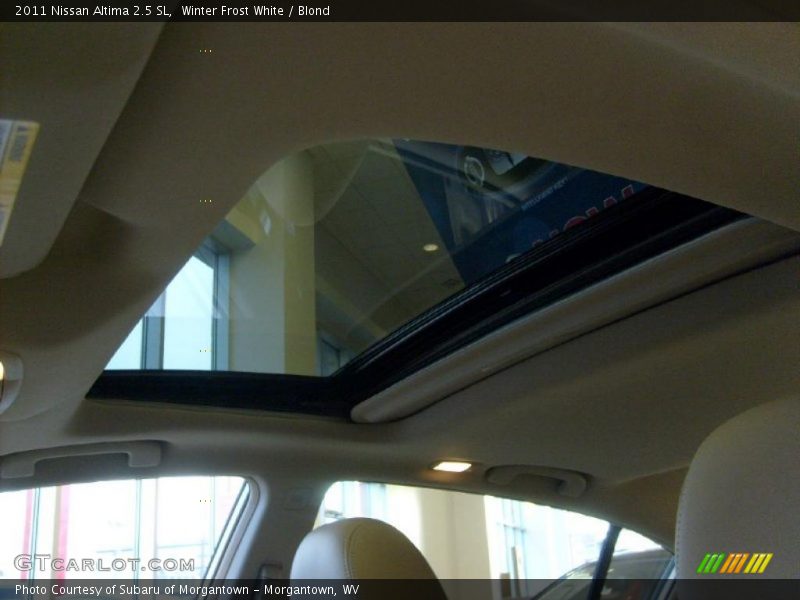 Winter Frost White / Blond 2011 Nissan Altima 2.5 SL